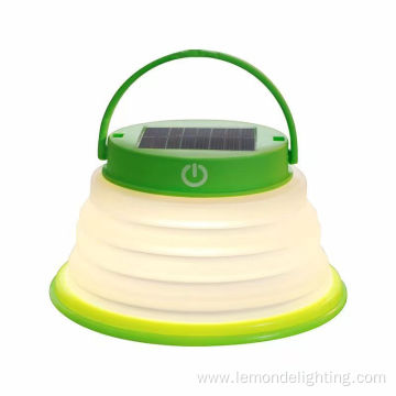 Portable USB mini Collapsible Solar LED Camping Lights